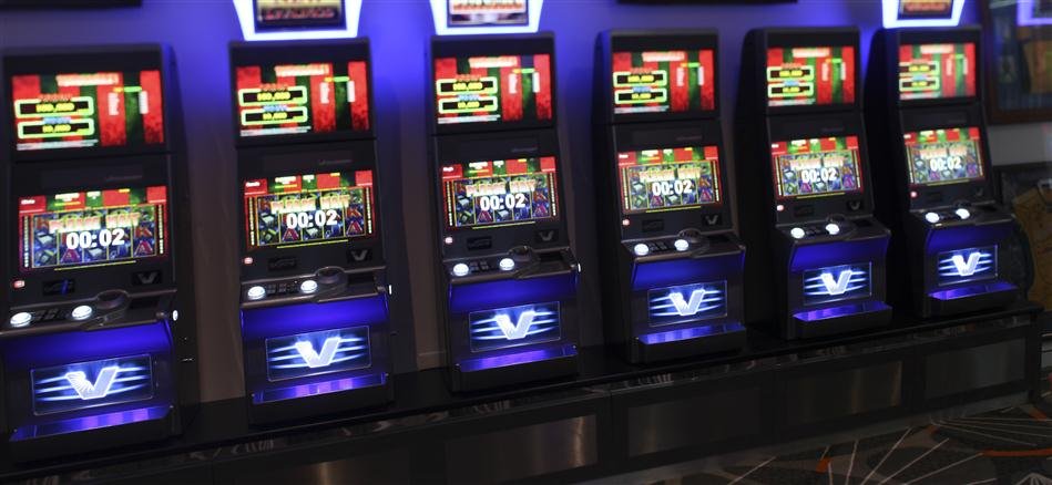 Modern gaming cabinets equipped for NextNet cashless play
